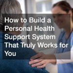 How to Build a Personal Health Support System That Truly Works for You